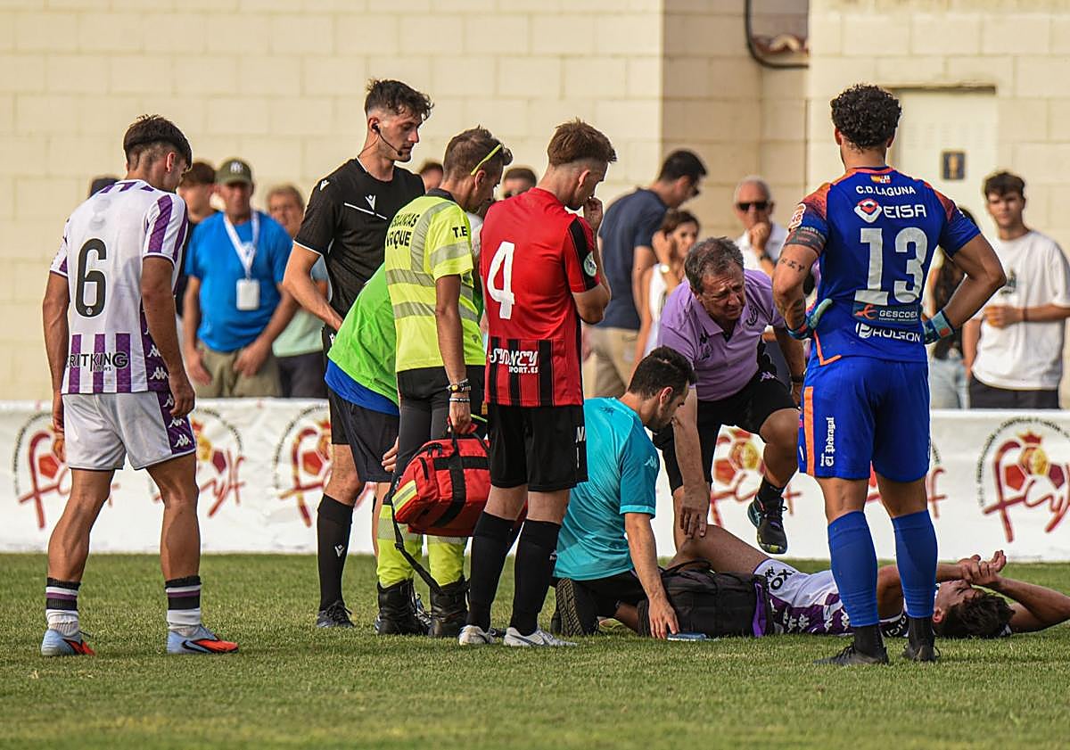 Imagen principal - El Promesas no da opción al Laguna y se mete en la final del Trofeo Diputación