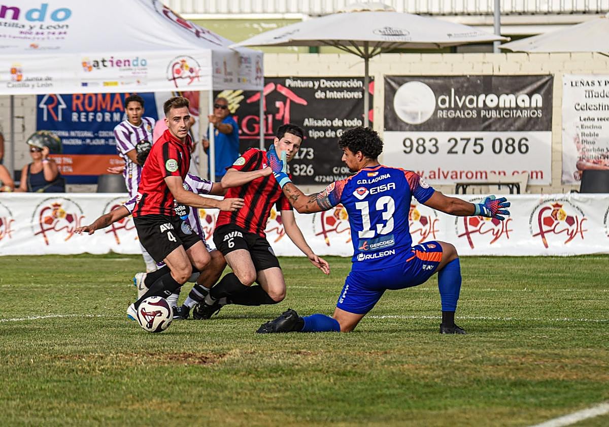 Imagen principal - El Promesas no da opción al Laguna y se mete en la final del Trofeo Diputación