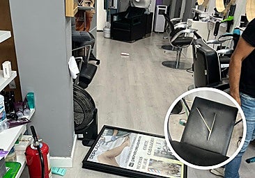 Destrozan y roban material valorado en 12.000 euros de una peluquería de Delicias