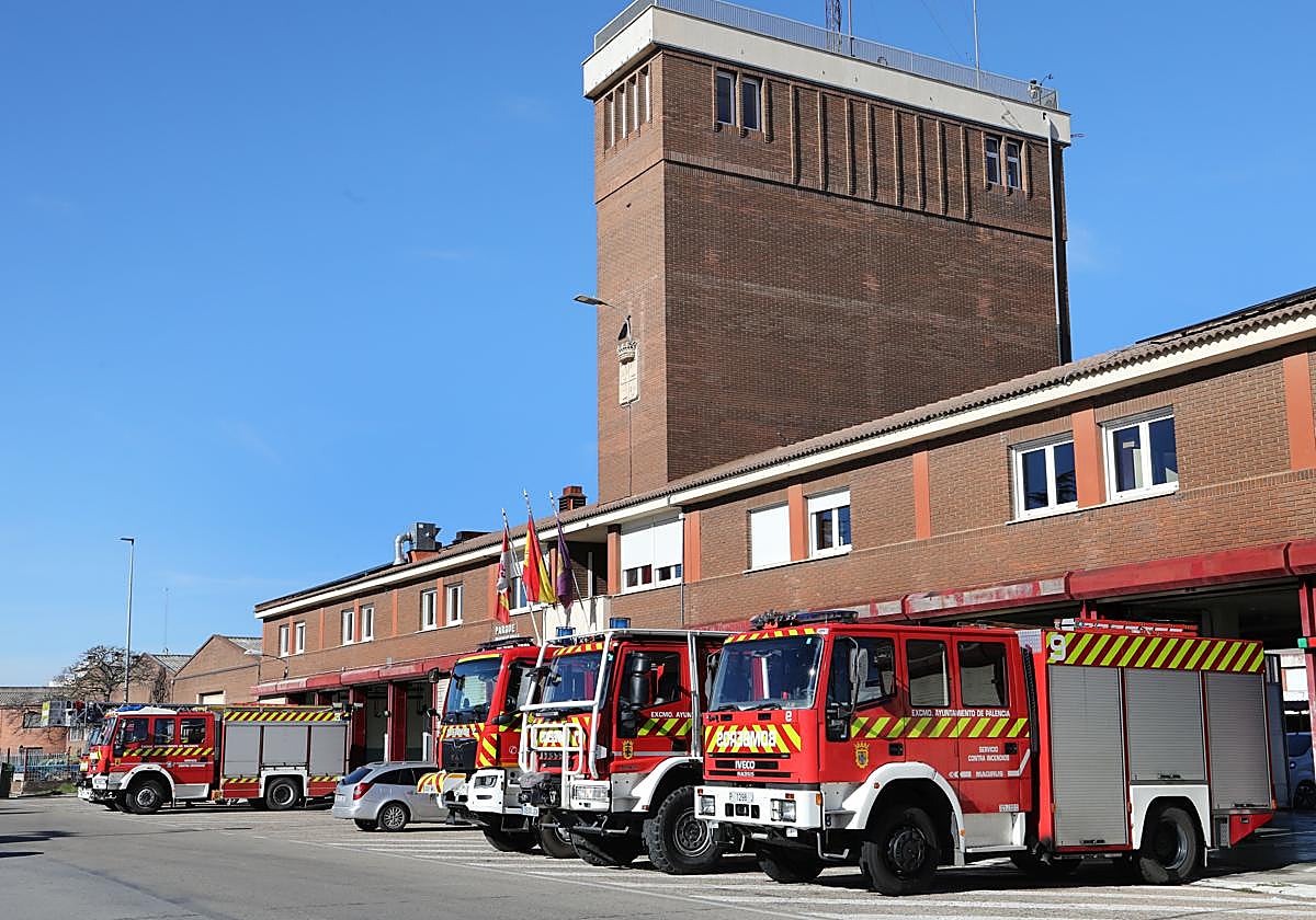 Identificado un joven de 20 años por quemar un contenedor en Palencia