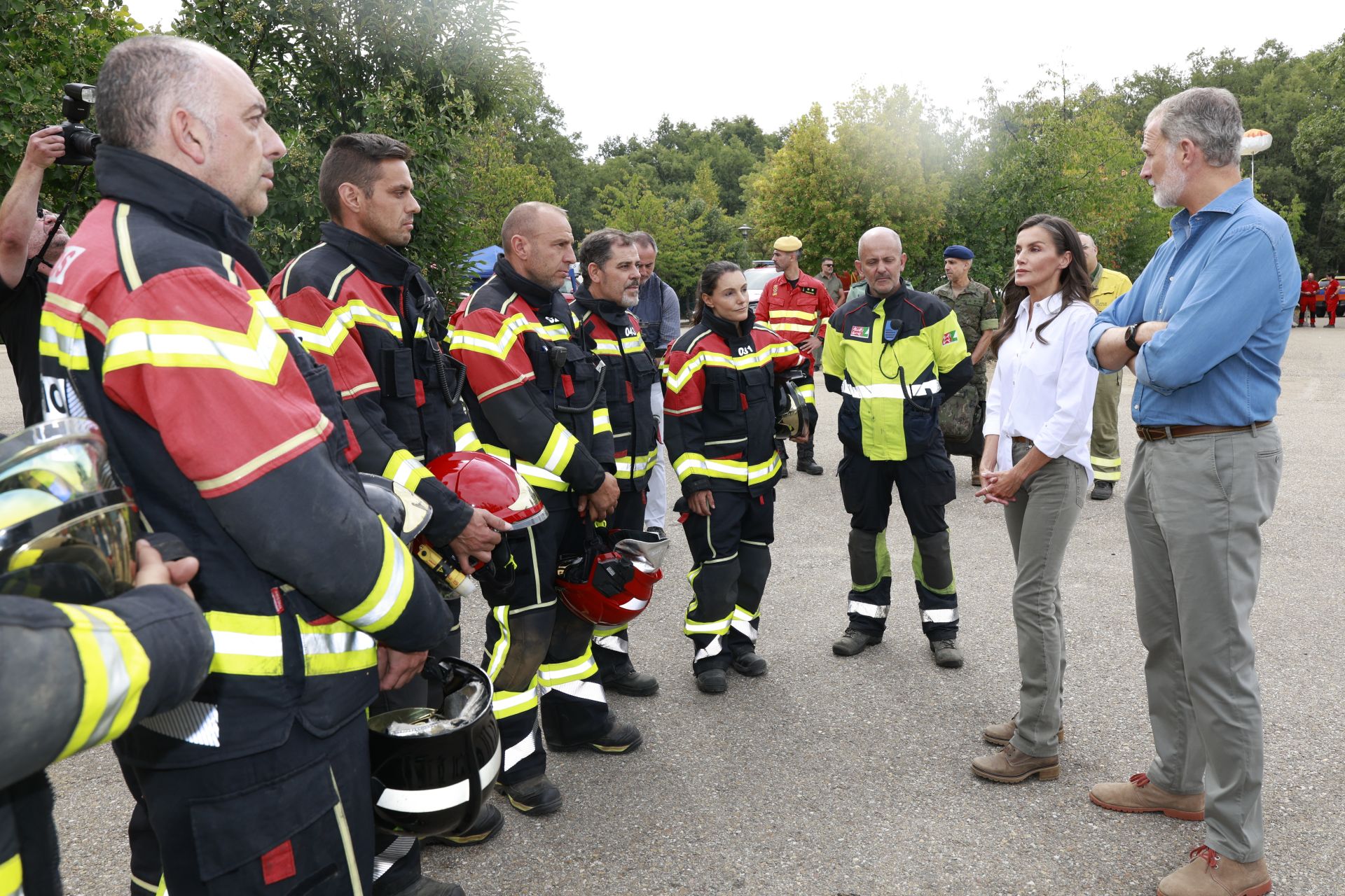 Las imágenes de la visita de los Reyes a Sanabria