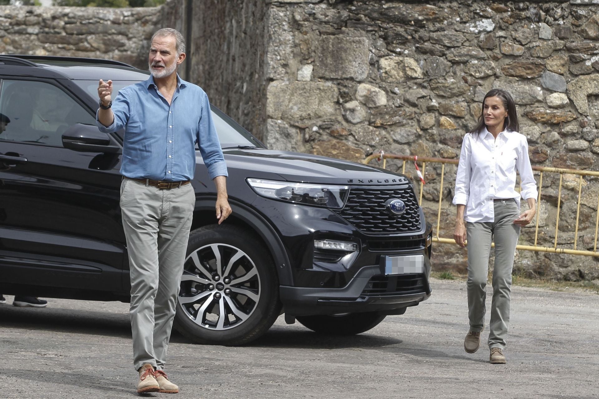 Las imágenes de la visita de los Reyes a Sanabria