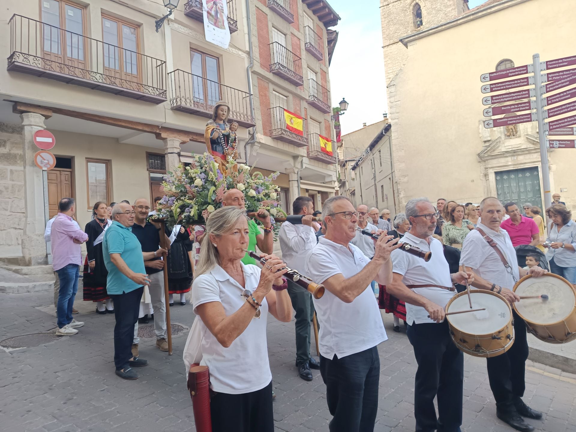 Bajada de la Virgen del Rosario.