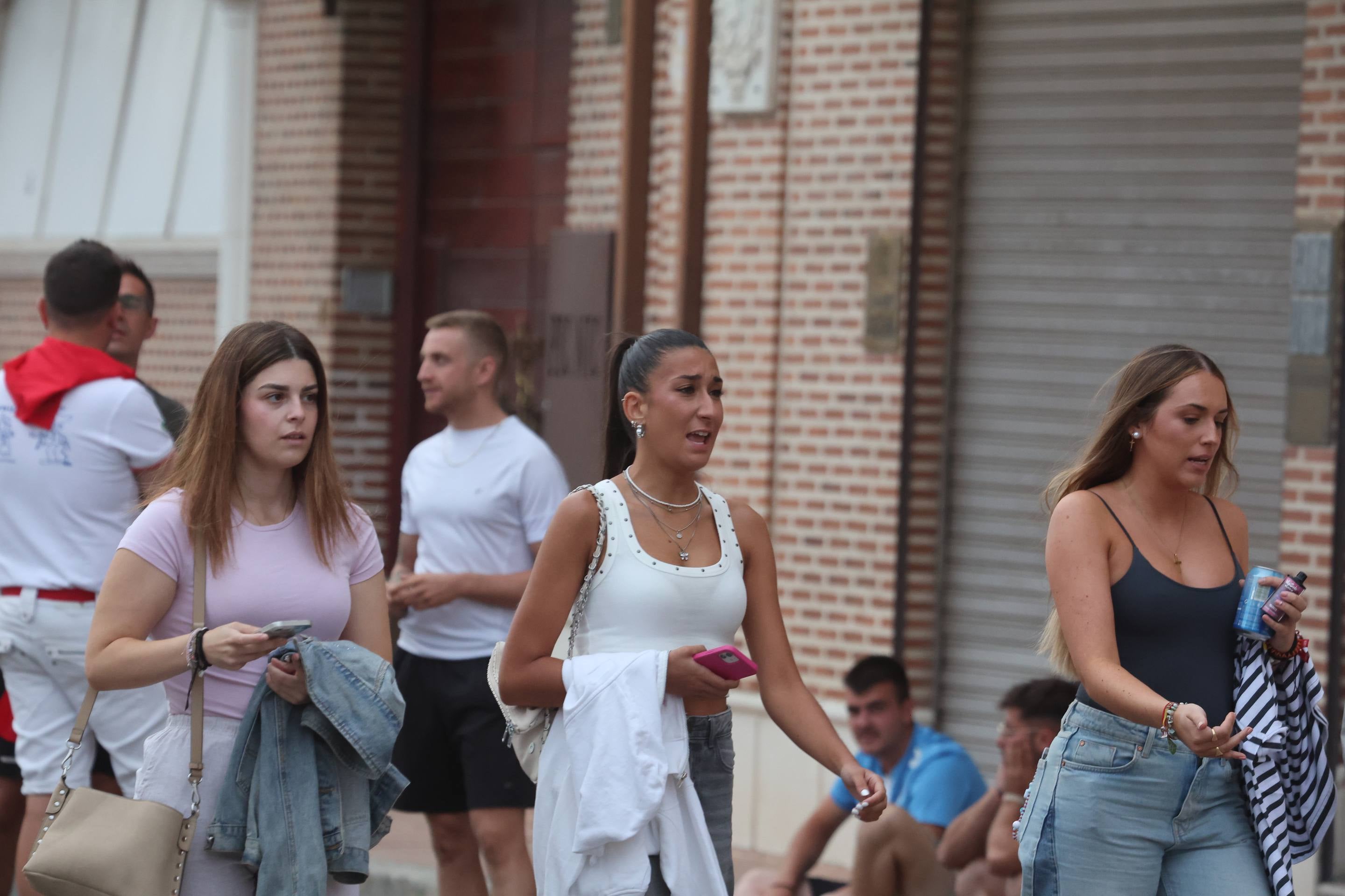 Las imágenes del encierro en Pedrajas de San Esteban