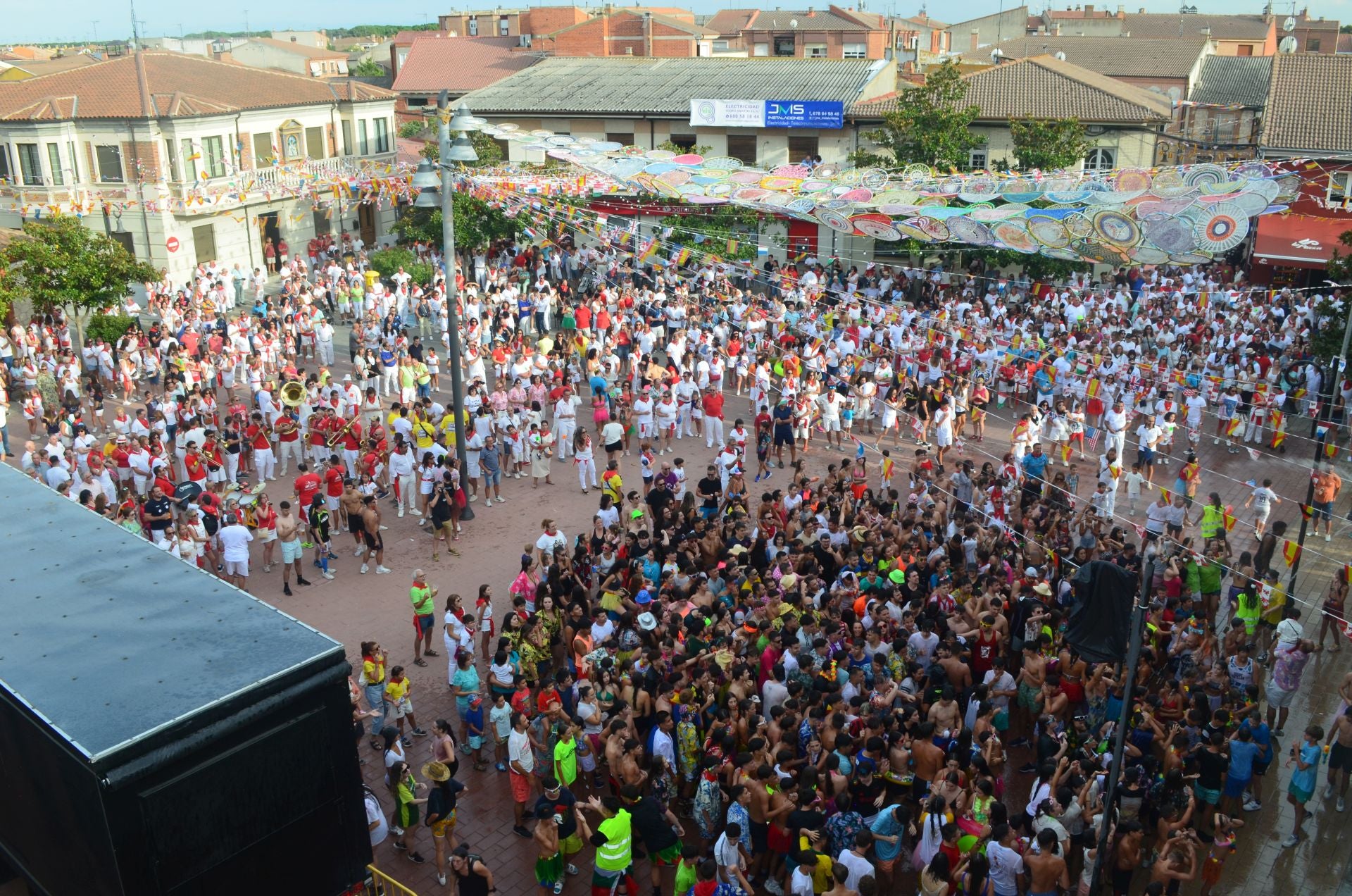 Las imágenes del inicio de las fiestas de Pedrajas