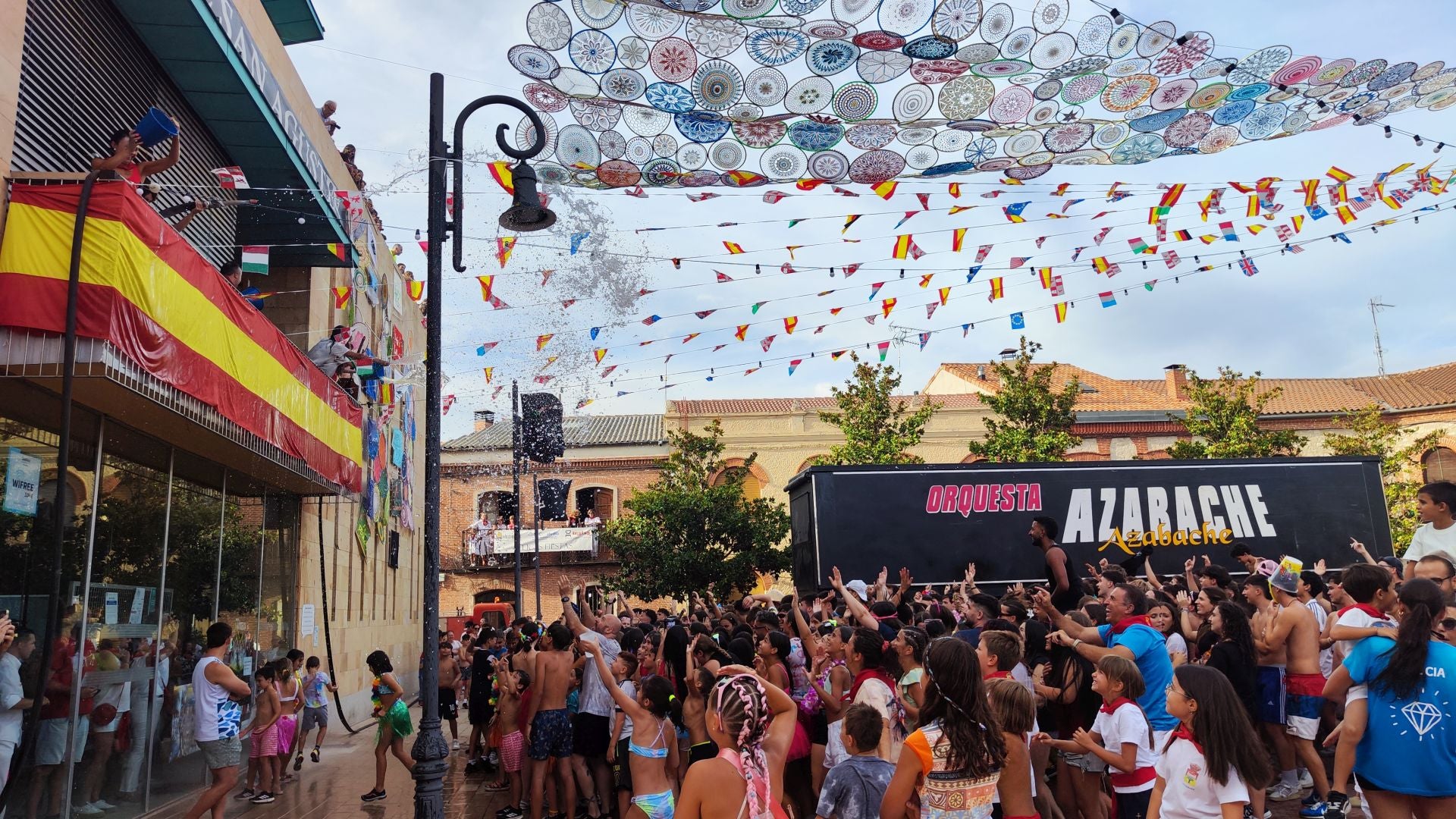 Las imágenes del inicio de las fiestas de Pedrajas