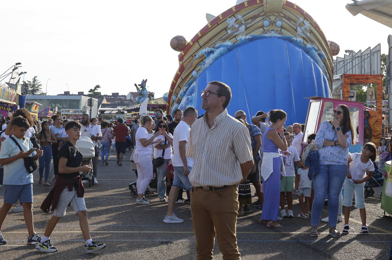 El Recinto Ferial ha dado el chupinazo festivo en Palencia