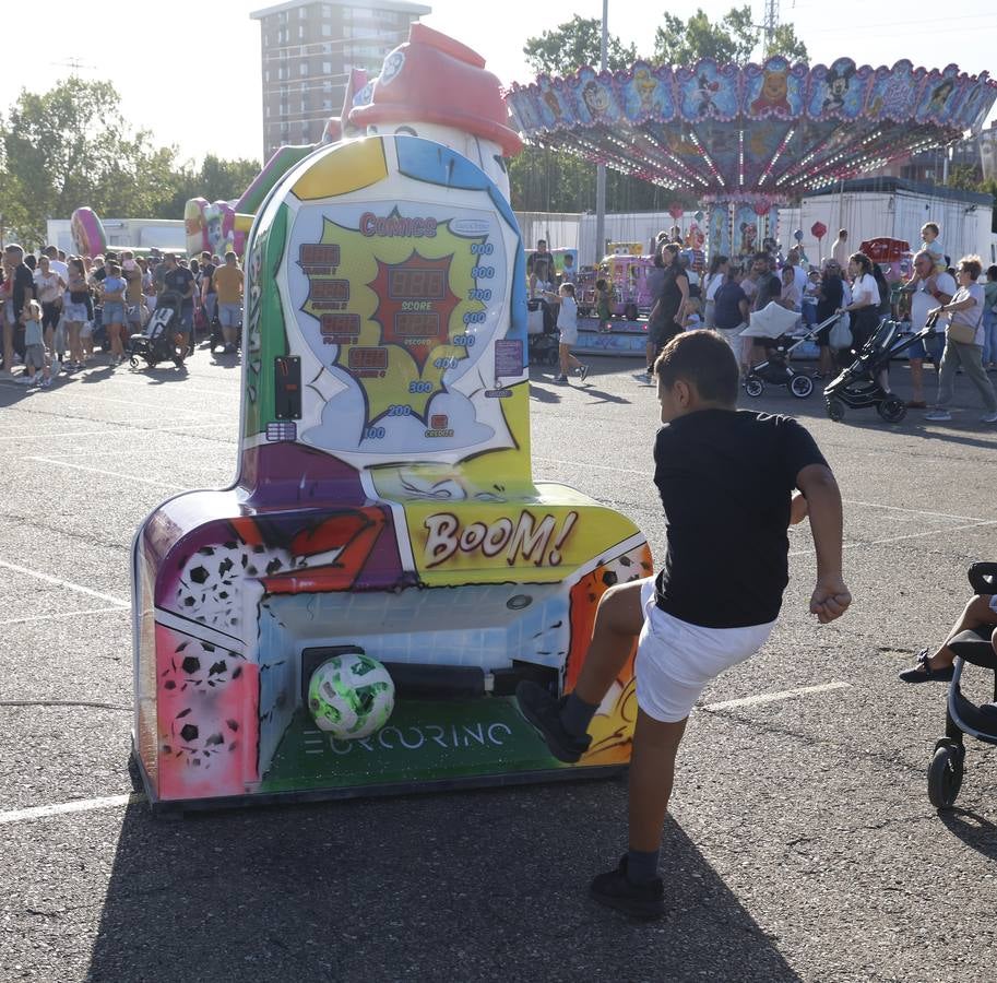 El Recinto Ferial ha dado el chupinazo festivo en Palencia
