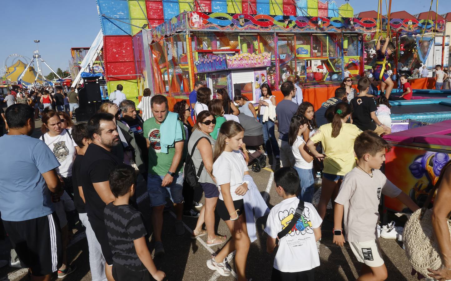 El Recinto Ferial ha dado el chupinazo festivo en Palencia