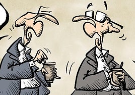 La viñeta de Sansón: Senadores al tajo