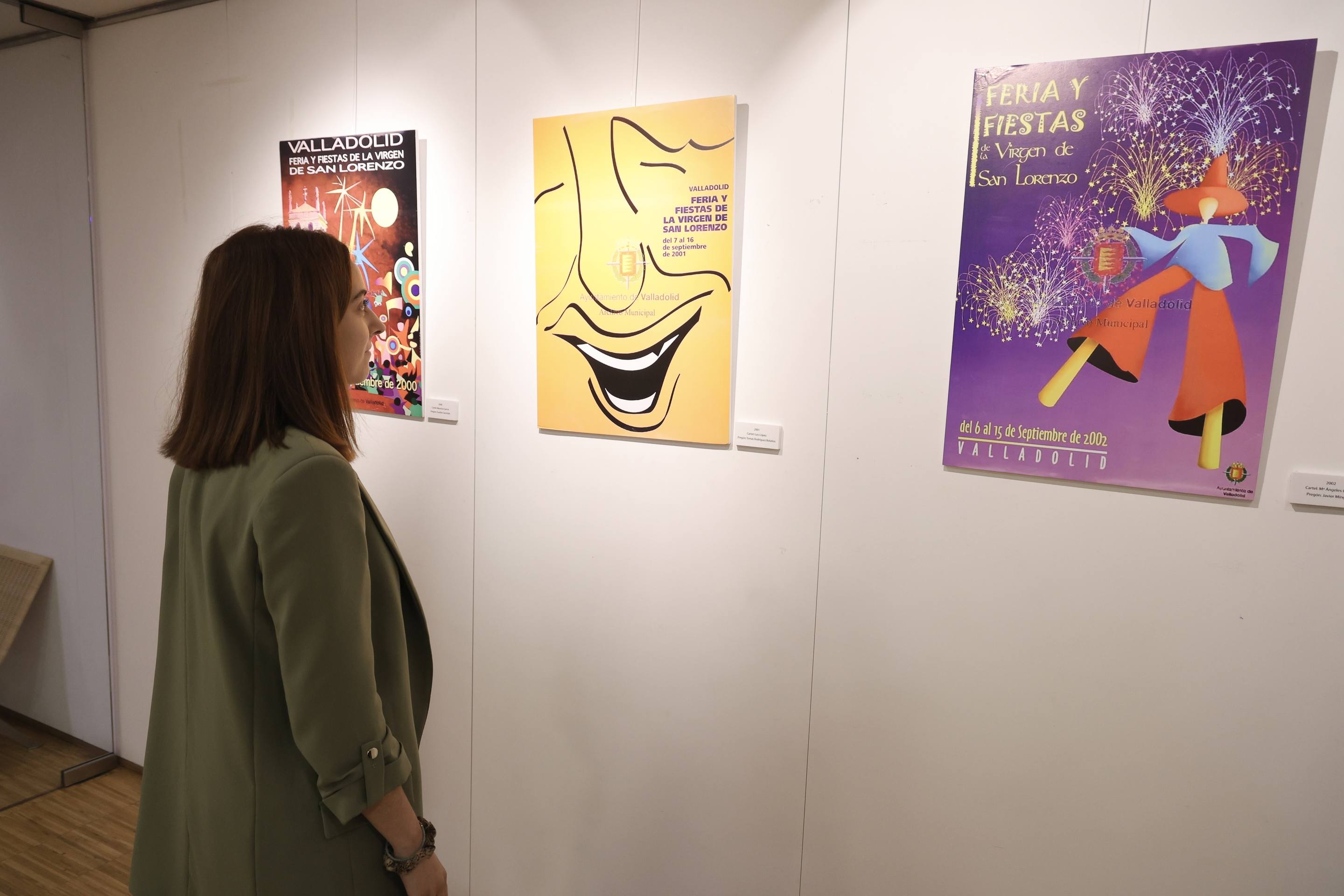 Los 25 años de carteles de las Fiestas de la Virgen de San Lorenzo, en imágenes