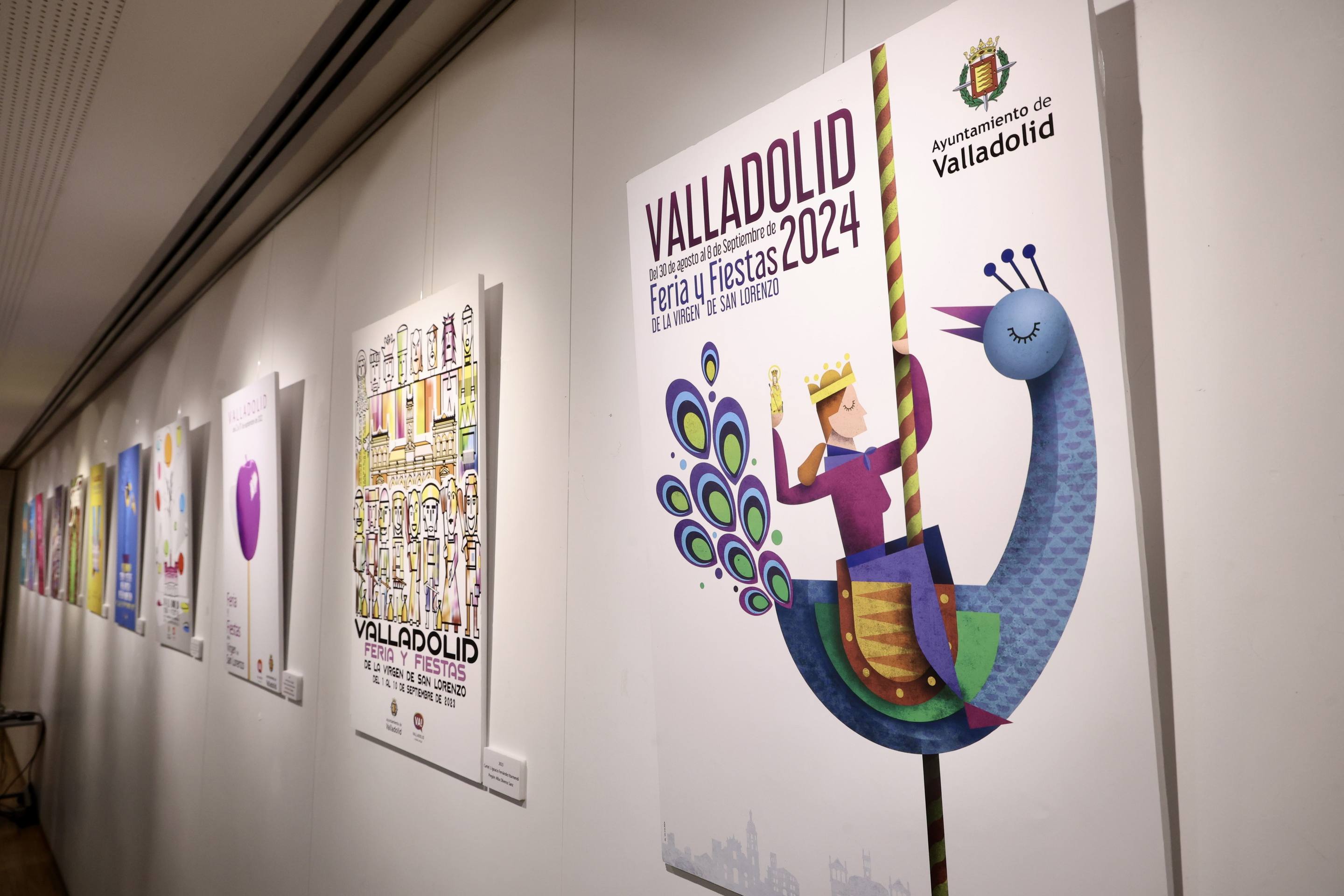 Los 25 años de carteles de las Fiestas de la Virgen de San Lorenzo, en imágenes