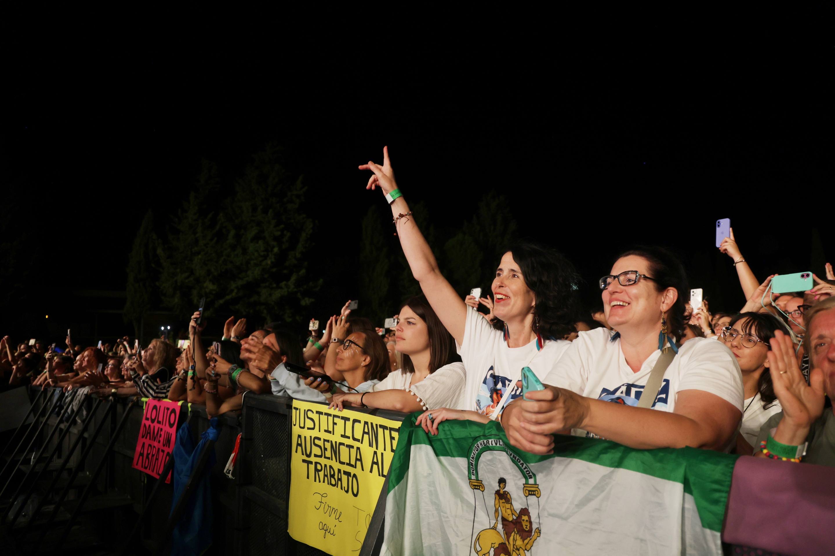 El concierto de Manuel Carrasco en Medina del Campo, en imágenes