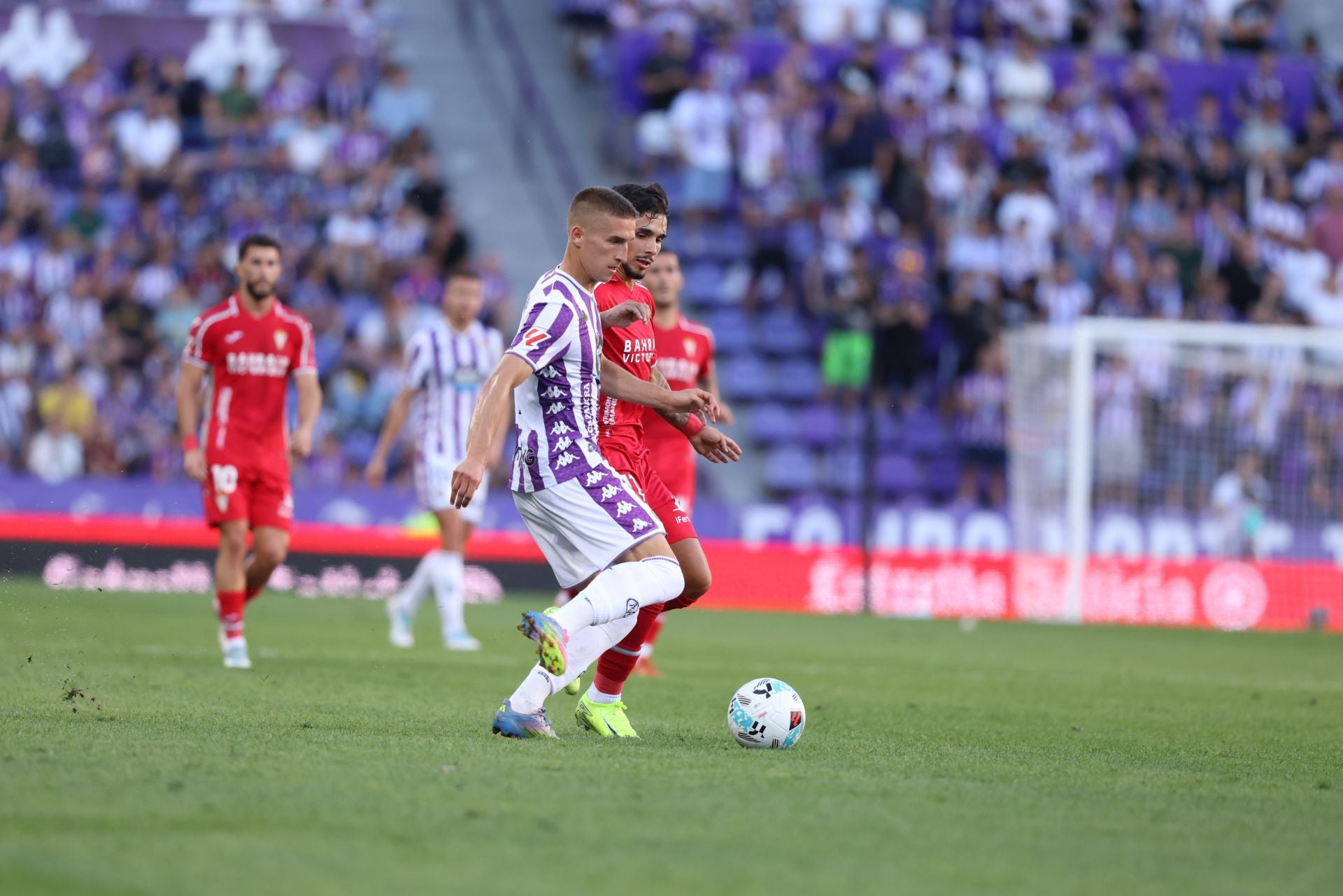 Las imágenes del partido entre el Real Valladolid y el Córdoba