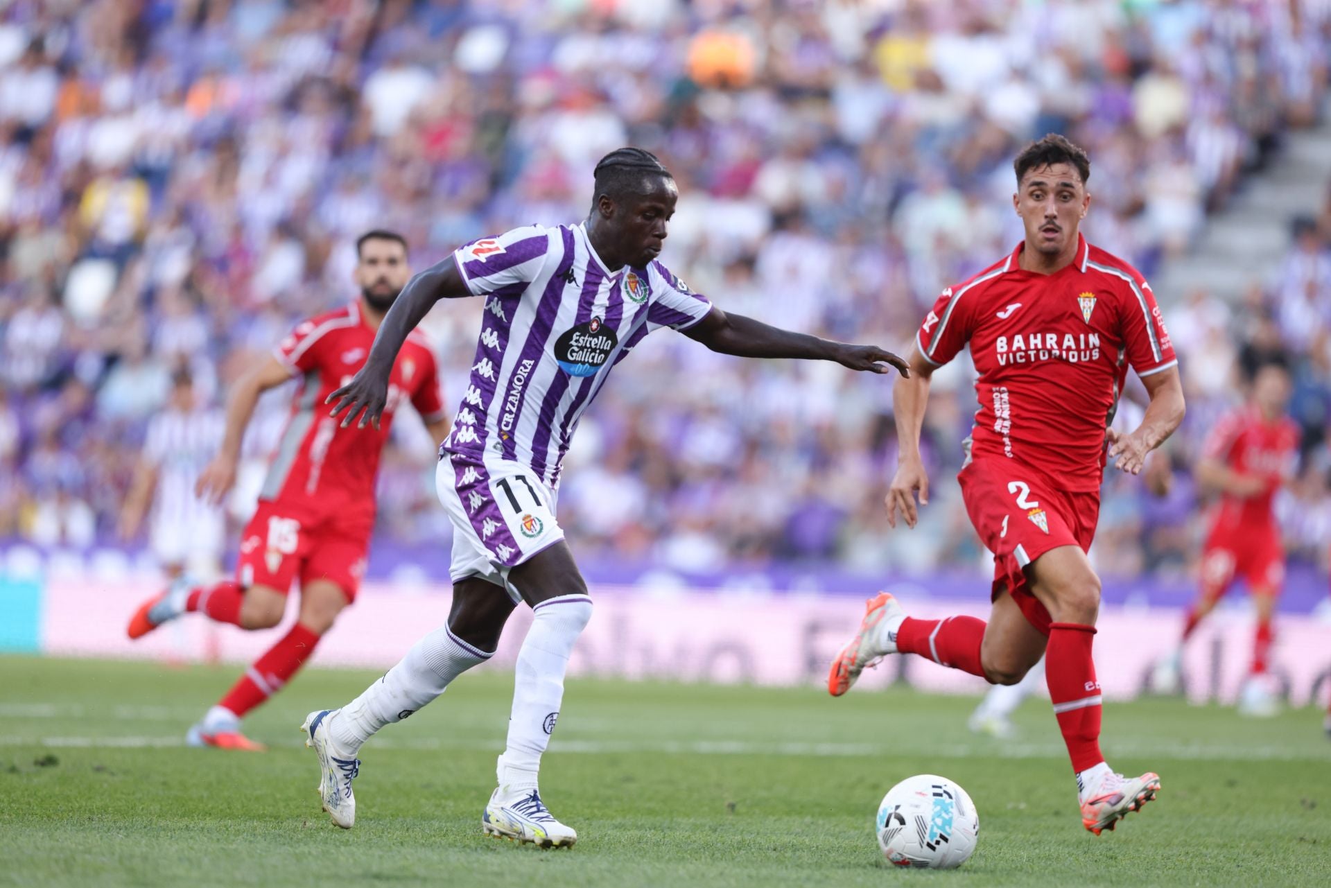 Las imágenes del partido entre el Real Valladolid y el Córdoba