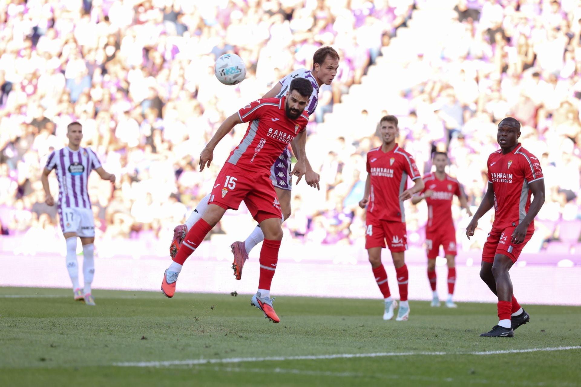 Las imágenes del partido entre el Real Valladolid y el Córdoba
