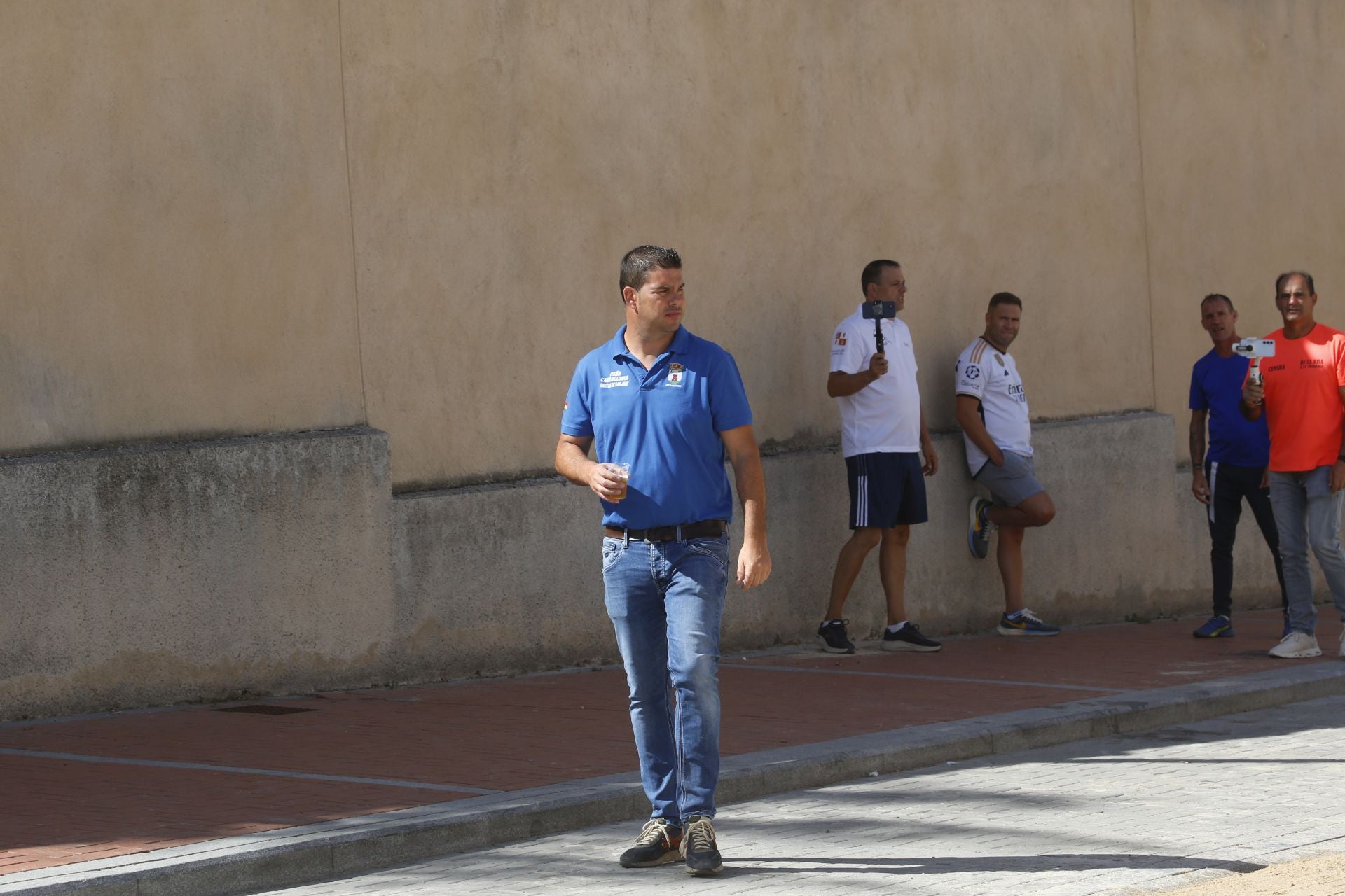 Encierro del sábado por la mañana en Ataquines