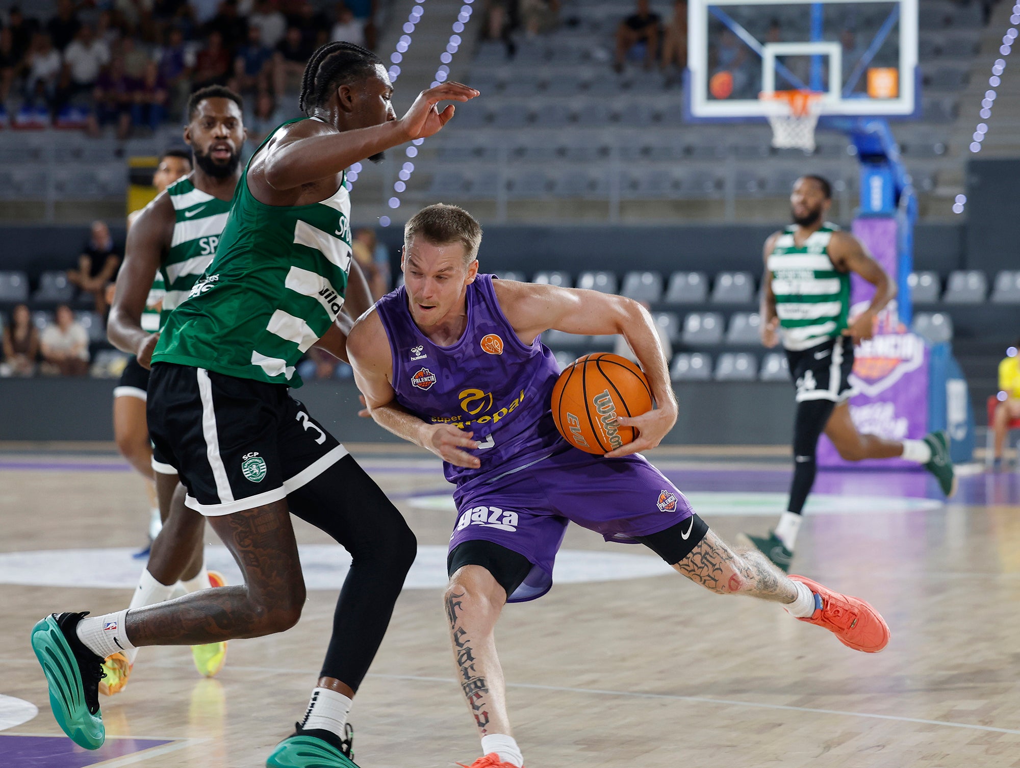 Súper Agropal Palencia 109-97 Sporting Clube Portugal