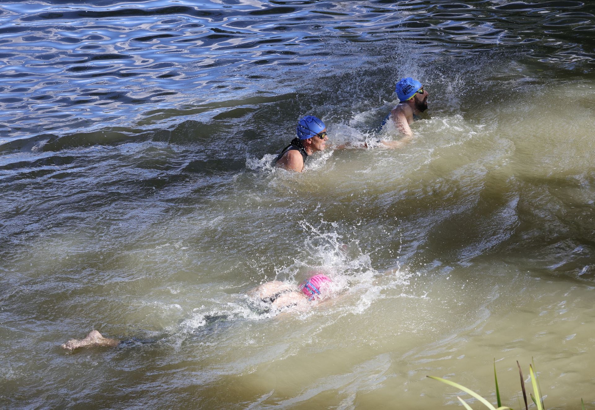 La Travesía a Nado del Carrión, en imágenes