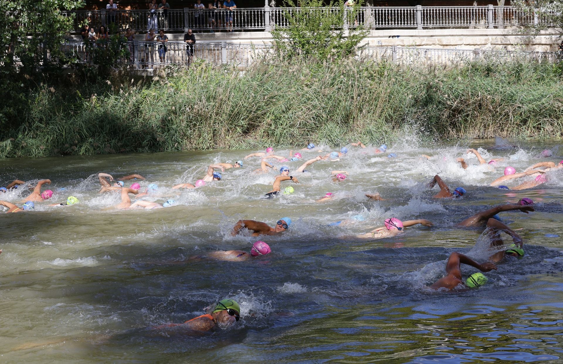 La Travesía a Nado del Carrión, en imágenes