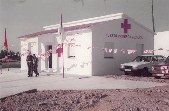 Inauguración del puesto de Primeros Auxilios de Cruz Roja. 25 de junio de 1983.