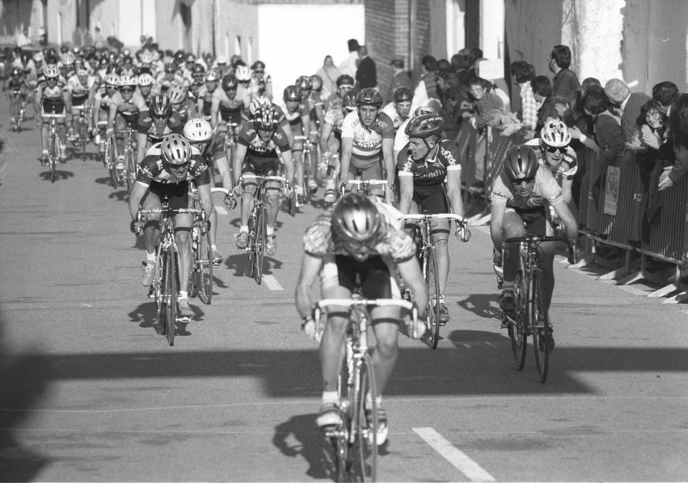 Vuelta ciclista a Valladolid. Marzo de 1996.