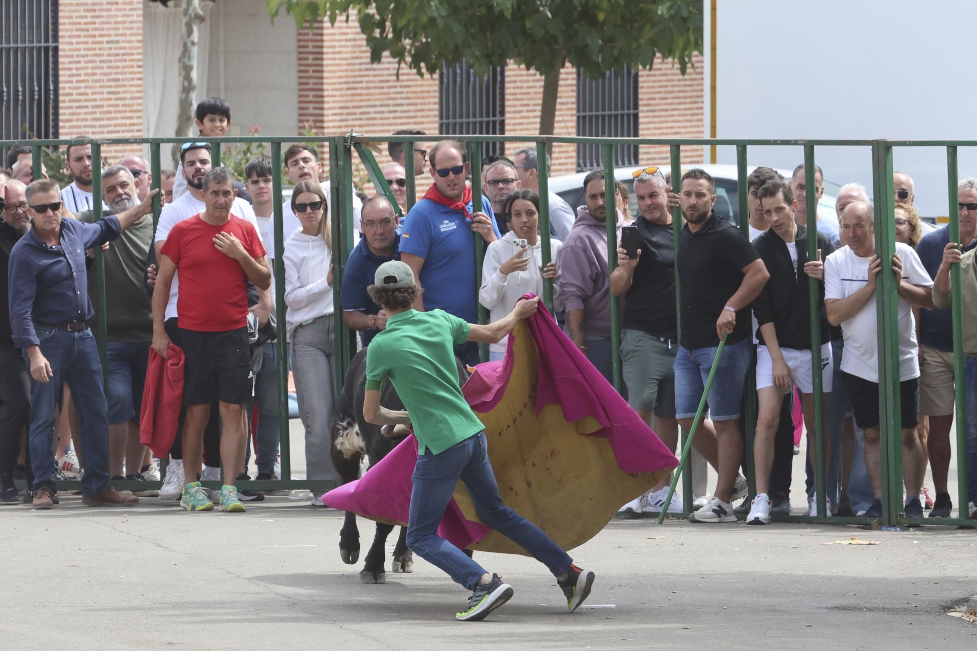 Encierro del domingo en Ataquines