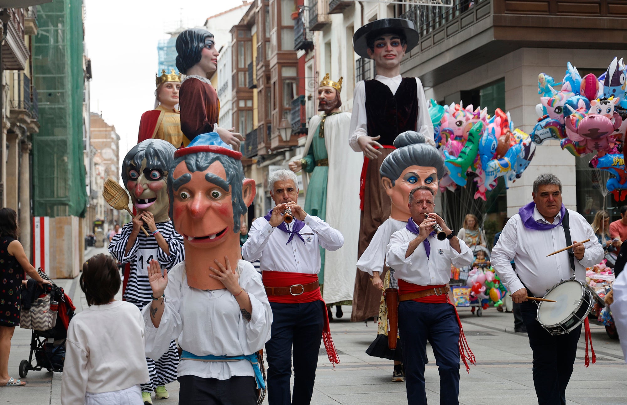 Palencia vive la fiesta en la calle