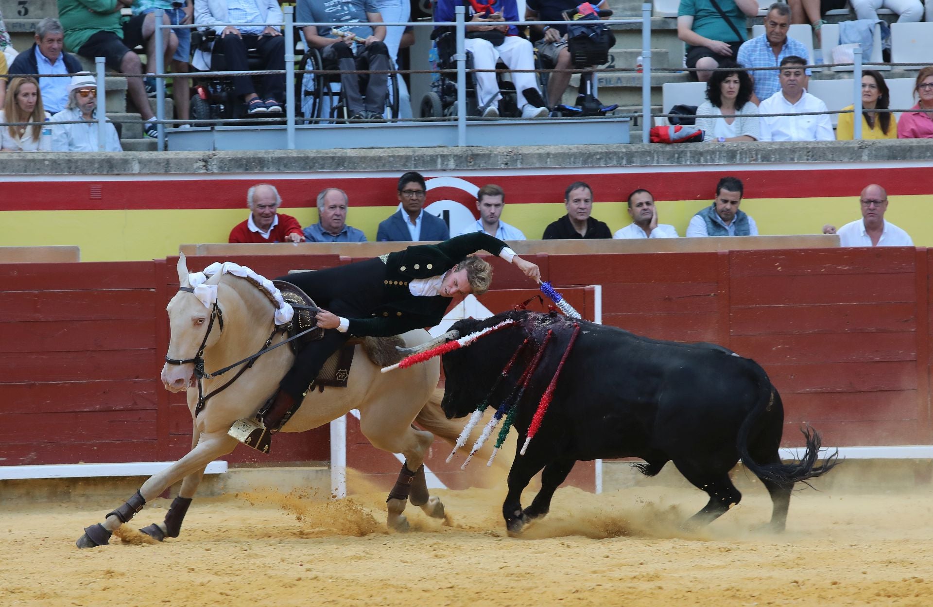 Tarde de rejones en Palencia