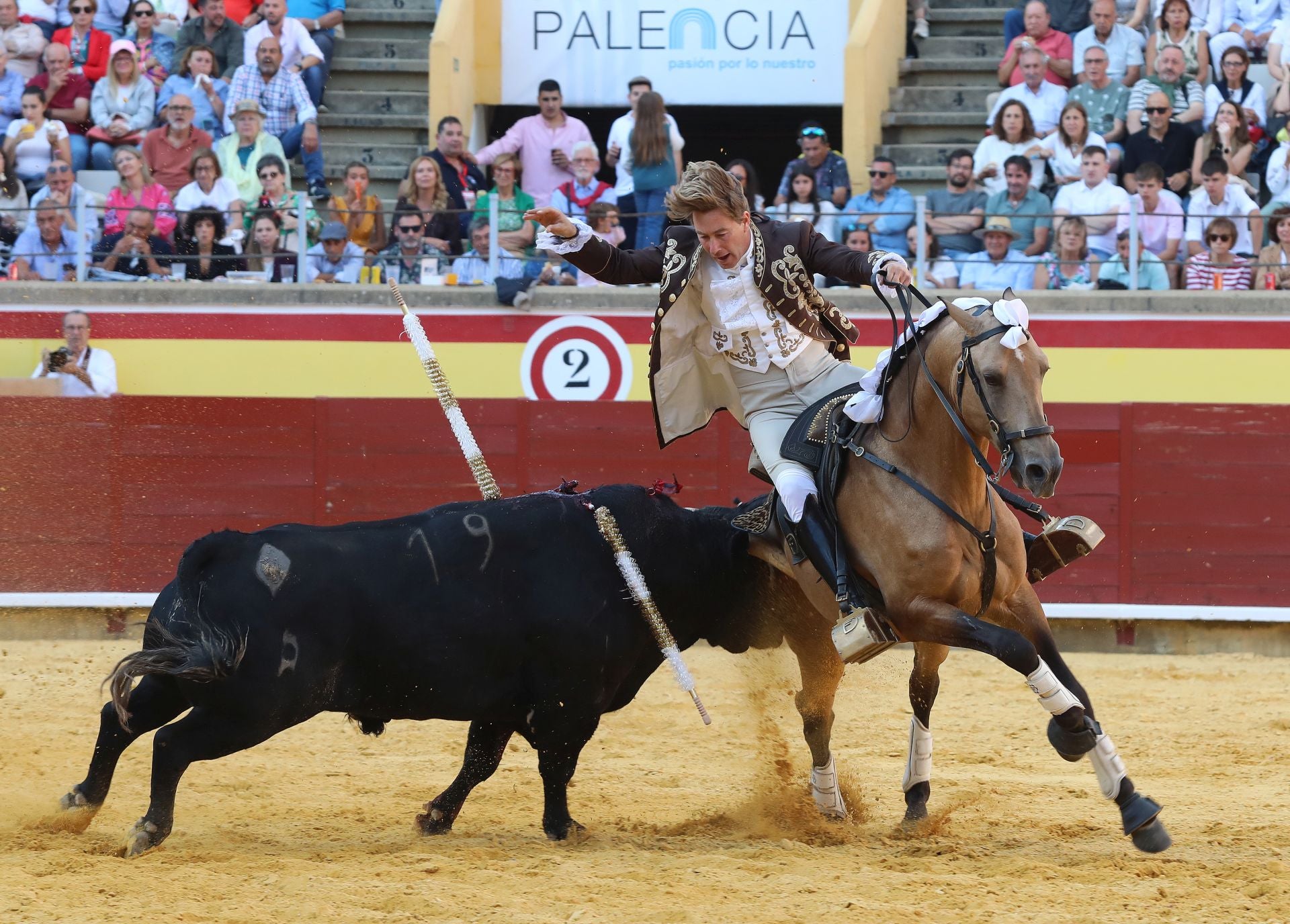 Tarde de rejones en Palencia