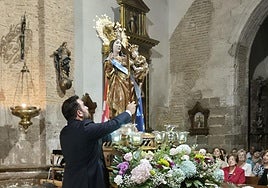 Así fue la emotiva proclamación de la Virgen de Fuentes como alcaldesa perpetua de Villalón de Campos