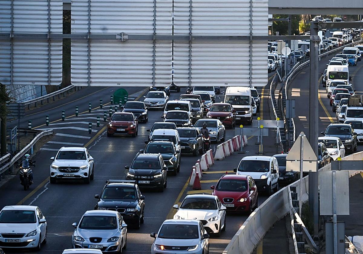 La M-30, este finde semana en el retorno de vacaciones