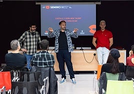Un momento de la presentación de proyectos en la pasada edición.