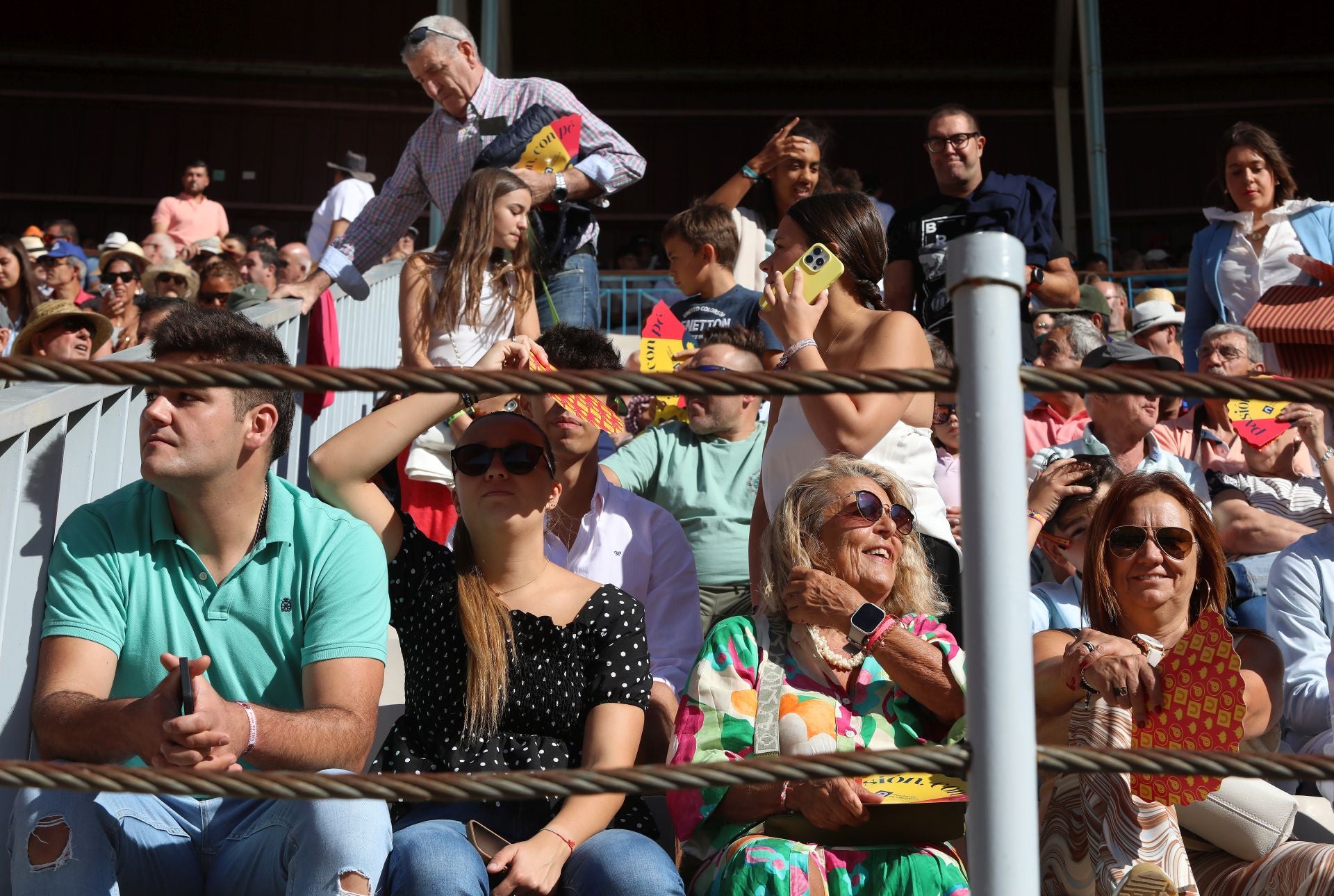 Así disfrutó el público de Palencia de la corrida de rejones