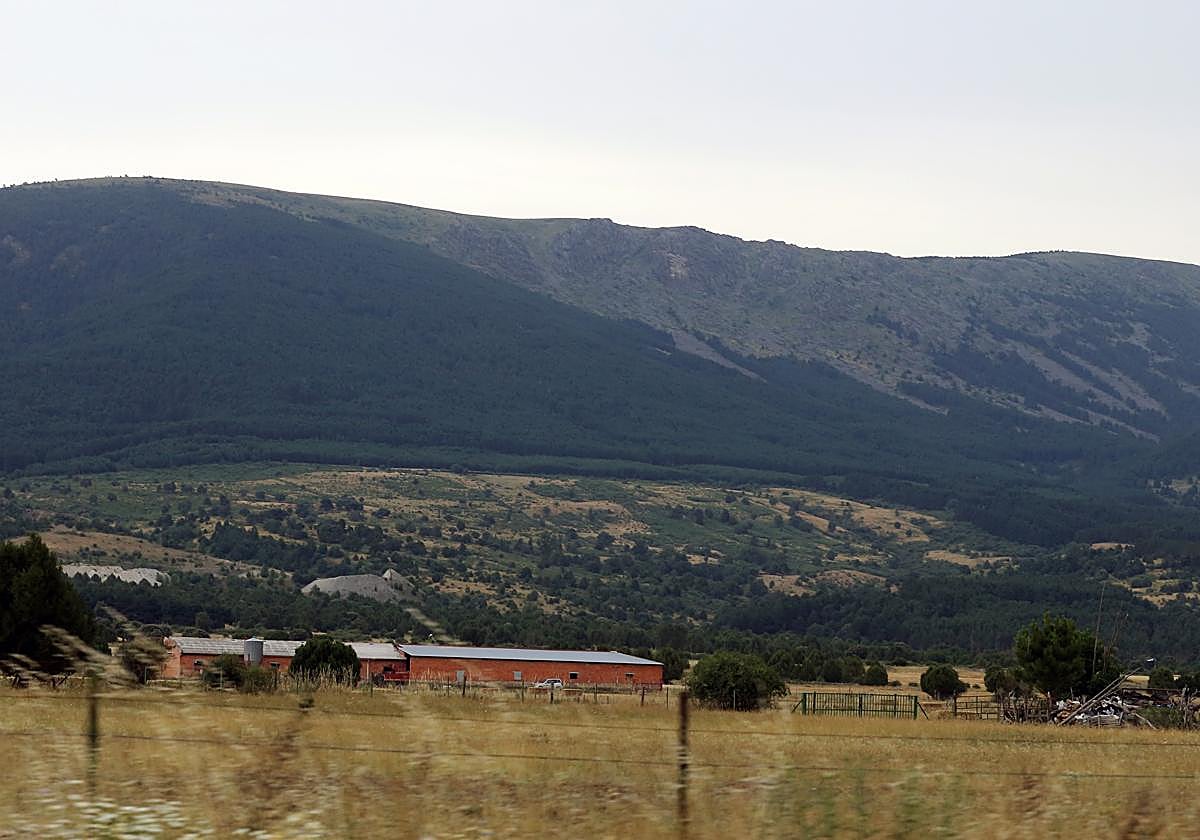 Montes de la sierra de Guadarrama.