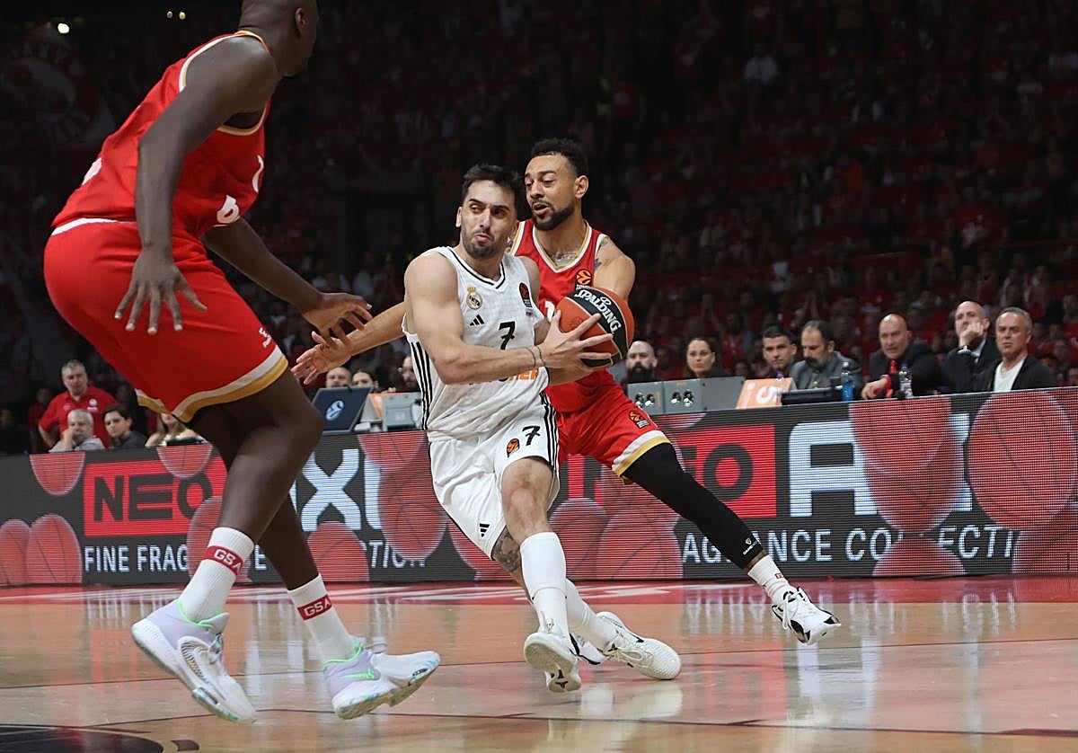 Campazzo, durante un partido de la pasada temporada.