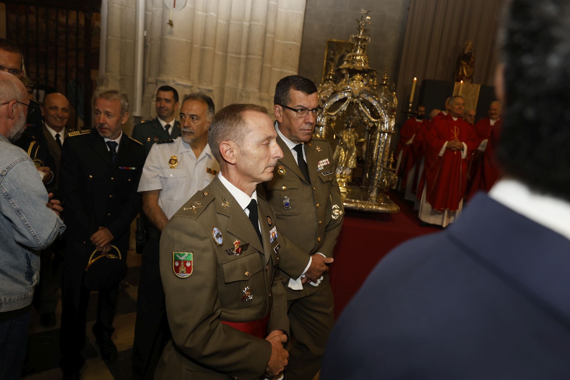 La Catedral de Palencia, a rebosar en la misa por San Antolín