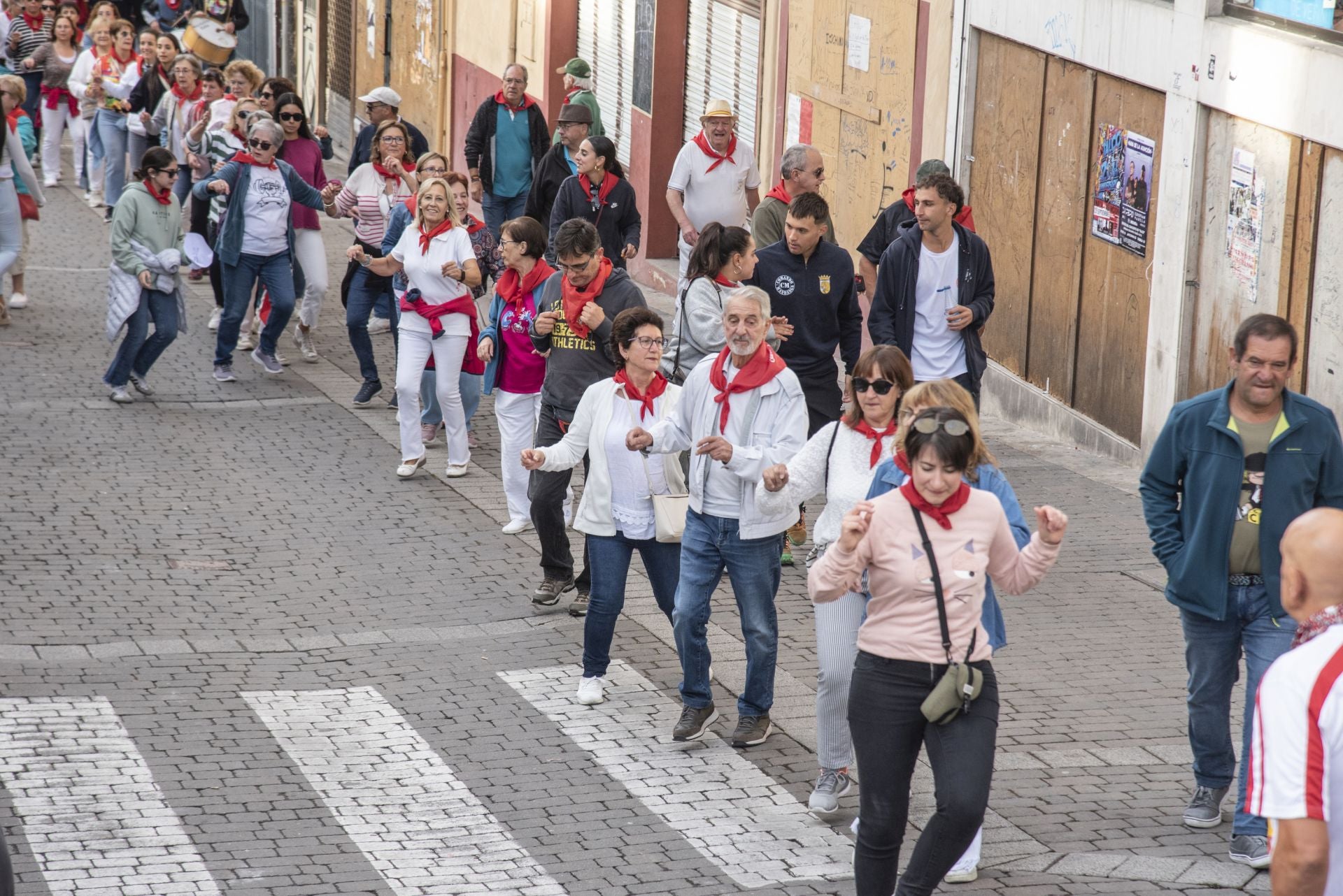 Fotos del ambiente en el tercer encierro de Cuéllar