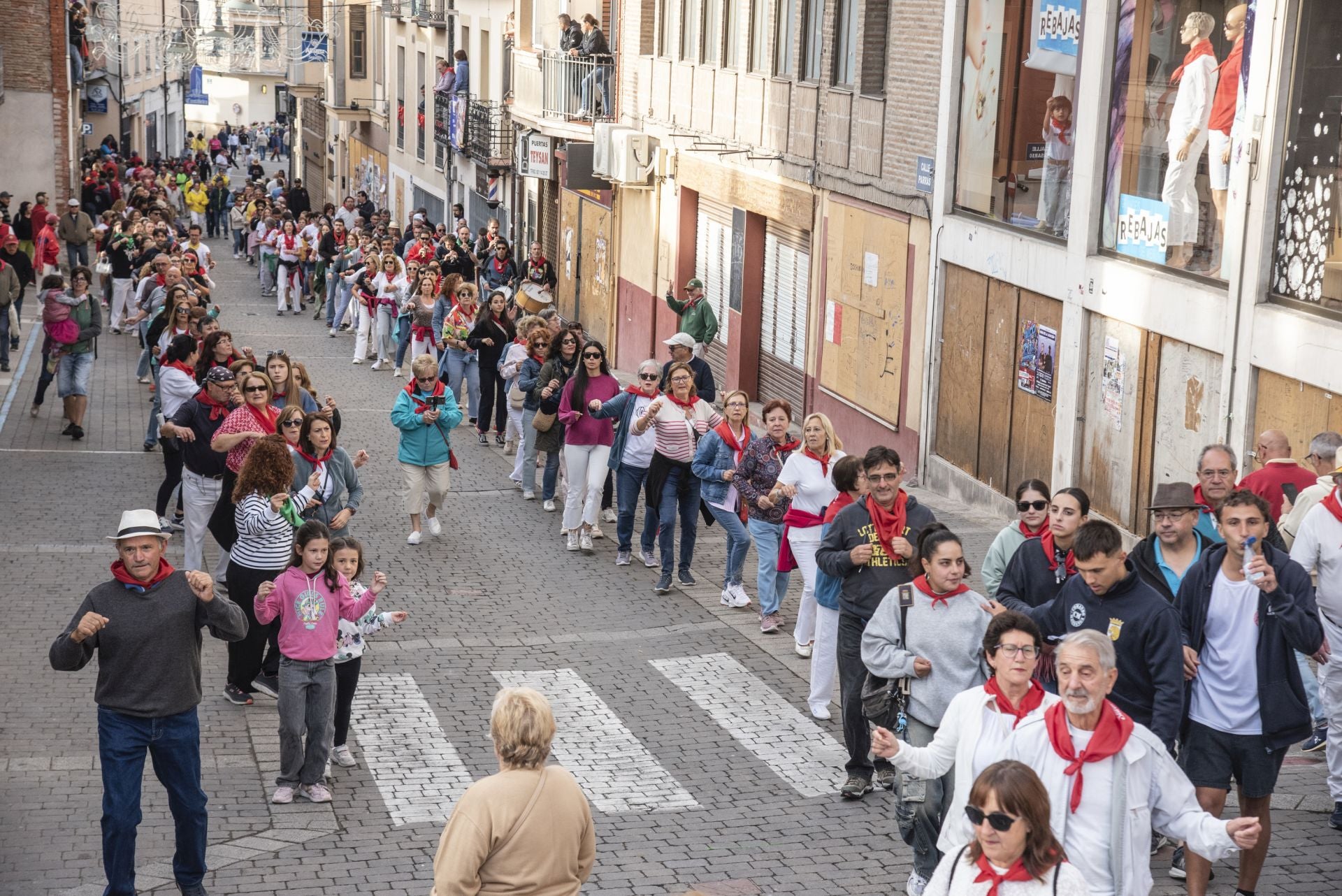 Fotos del ambiente en el tercer encierro de Cuéllar