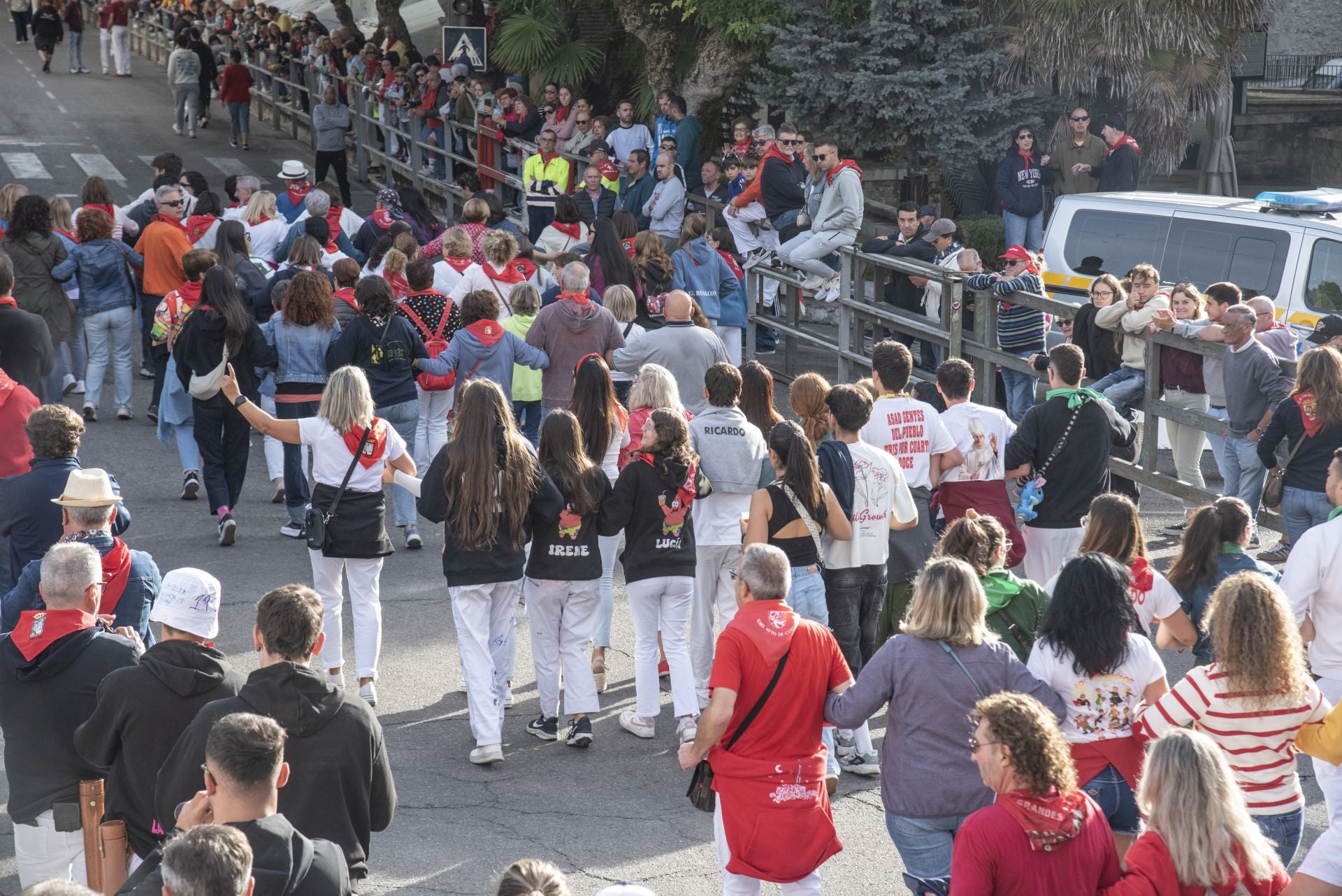 Fotos del ambiente en el tercer encierro de Cuéllar