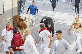 Fotos del tercer encierro de Cuéllar por las calles de la villa