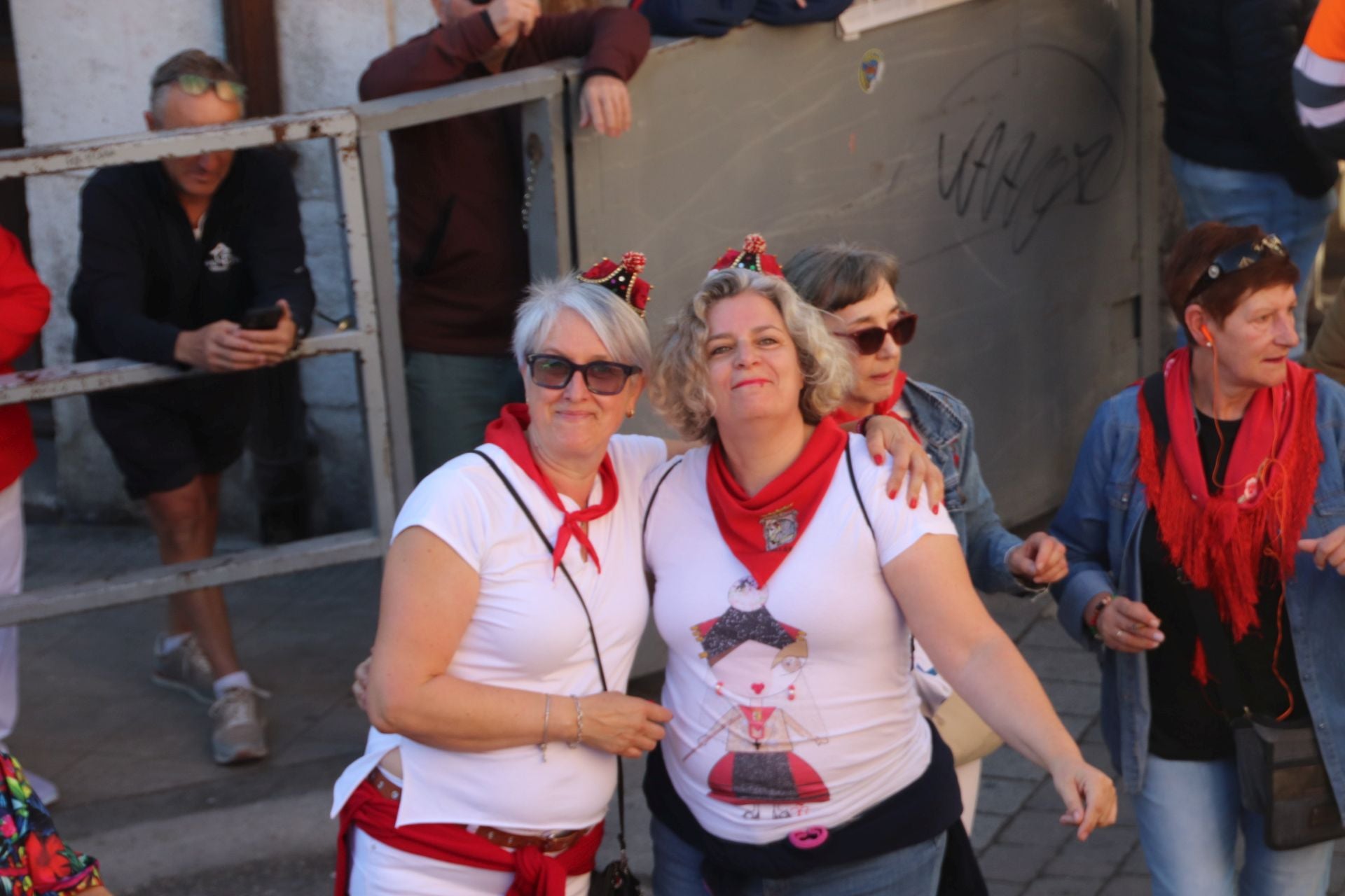 Fotos del ambiente en el cuarto encierro de Cuéllar