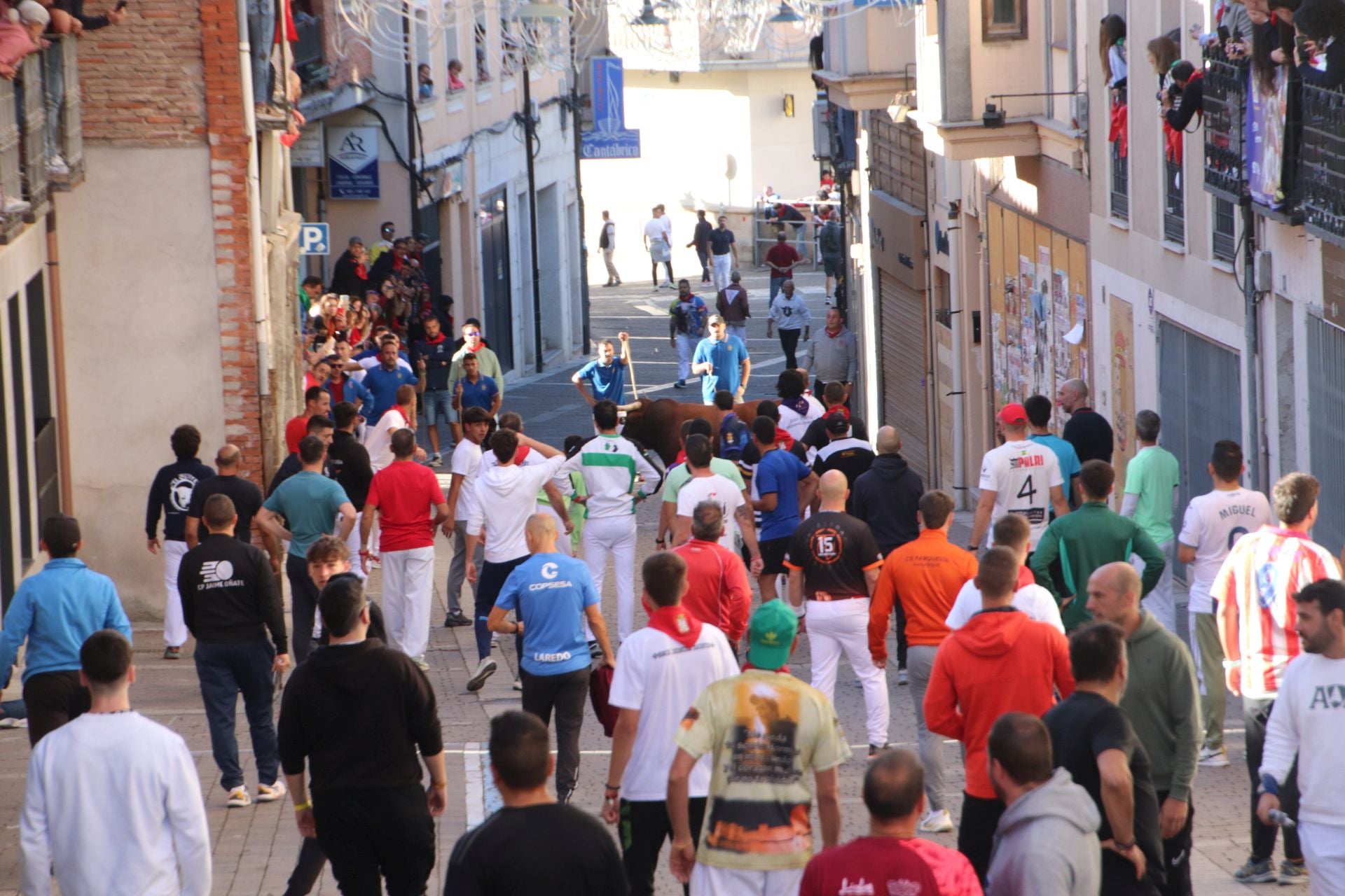 Fotos del cuarto encierro por las calles de Cuéllar