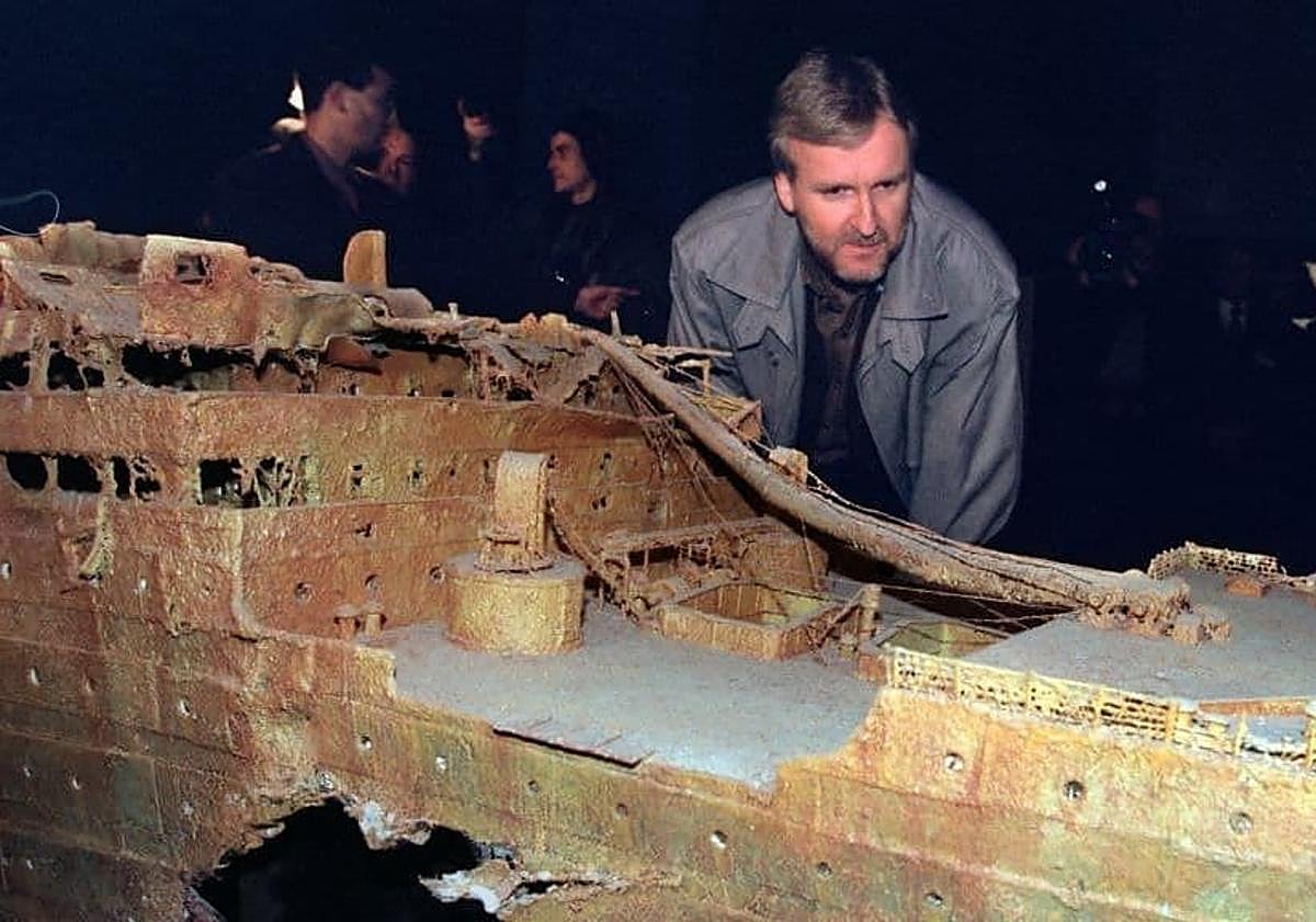 Imagen principal - Titanic, cuarenta años del hallazgo que escondía una misión de espionaje en la Guerra Fría