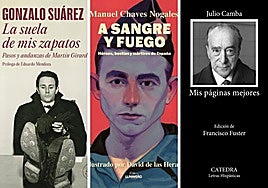 Las tres portadas de los libros de la semana.
