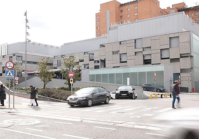 Acceso a Urgencias en el Hospital Clínico Universitario de Valladolid.