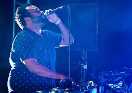 Carlos Jean, durante una sesión en Logroño.