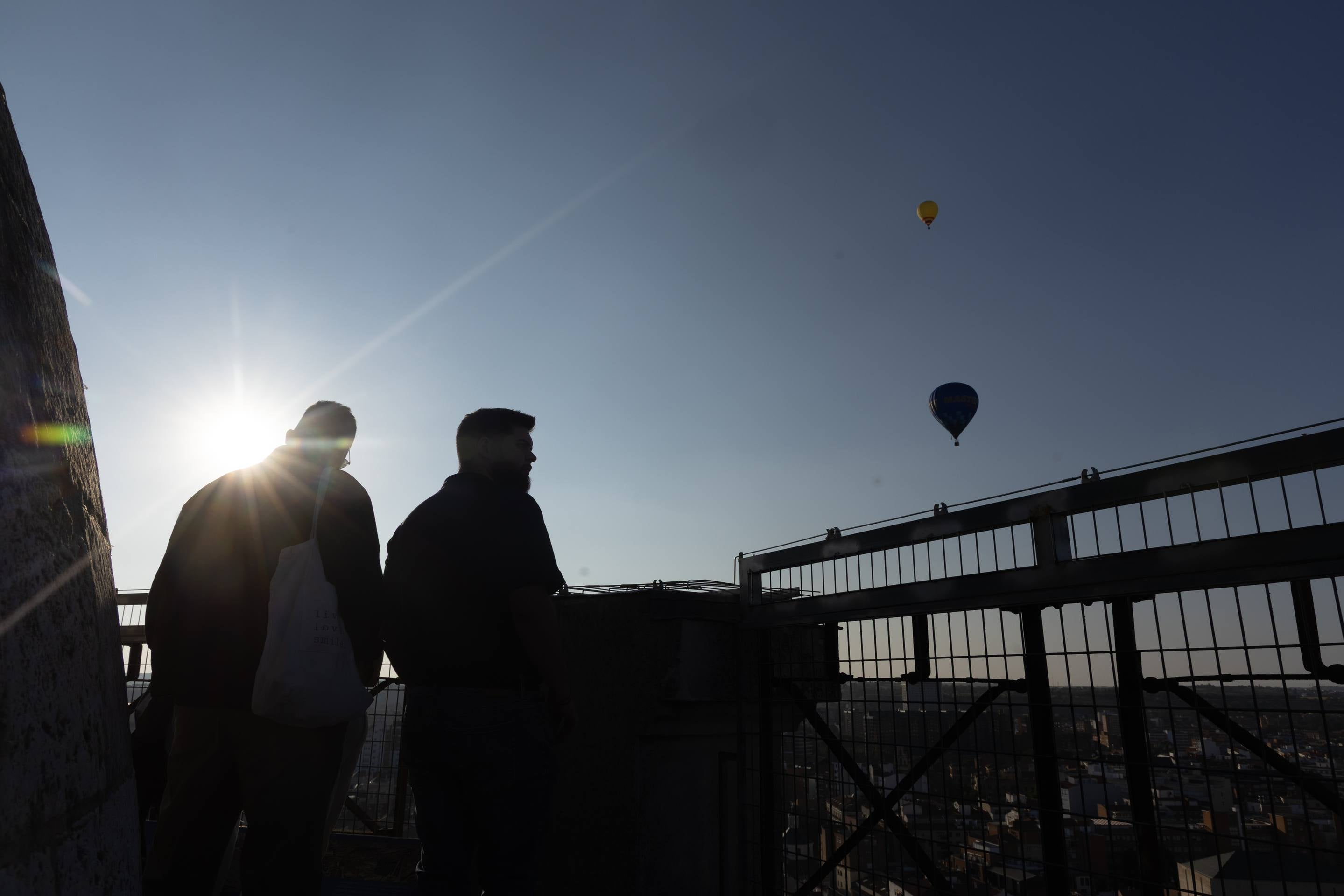 Las imágenes de los globos aerostáticos en el cielo de Valladolid