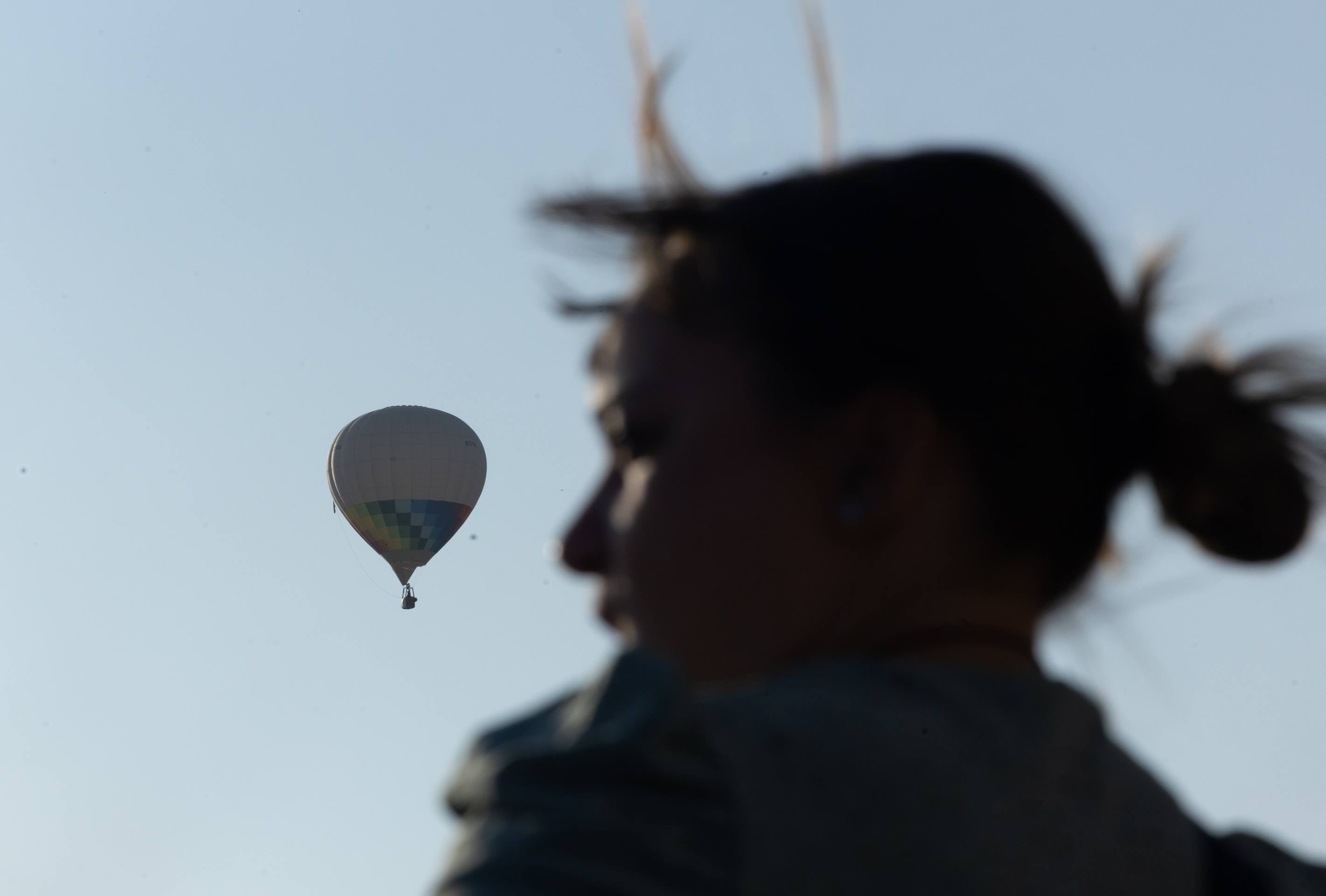 Las imágenes de los globos aerostáticos en el cielo de Valladolid