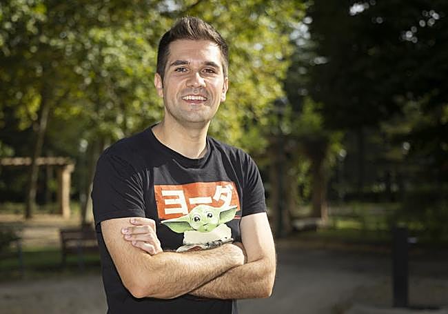 El cómico Sergio Encinas.